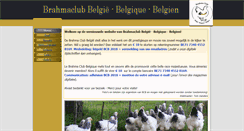Desktop Screenshot of brahmaclub.be